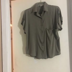 Love 21 Green Blouse Size XS